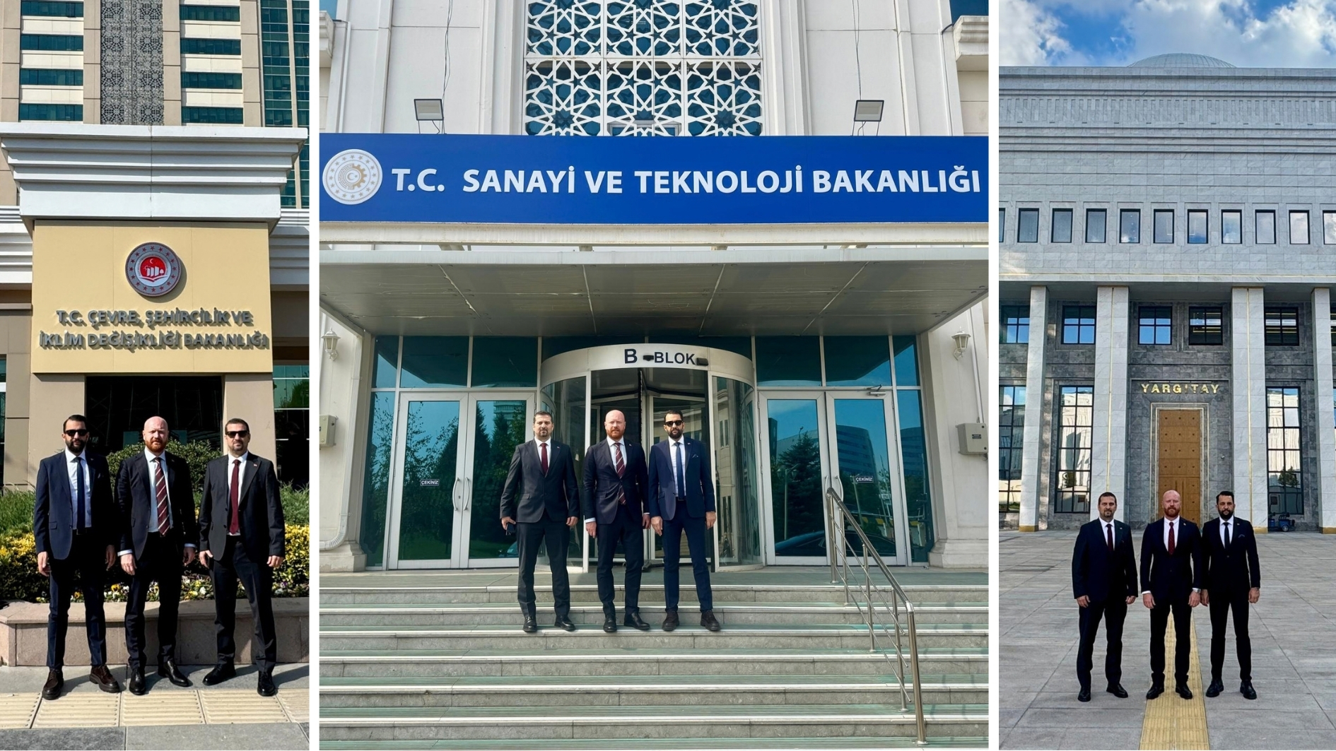 İTOB OSB Yönetim Kurulu Ankara’da Kurumlarla Bir Araya Geldi